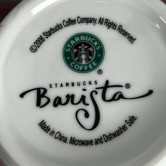 VINTAGE Starbucks 2006 Abby Mug - Barista Ed.16fl.oz. EUC - Picture 3 of 4
